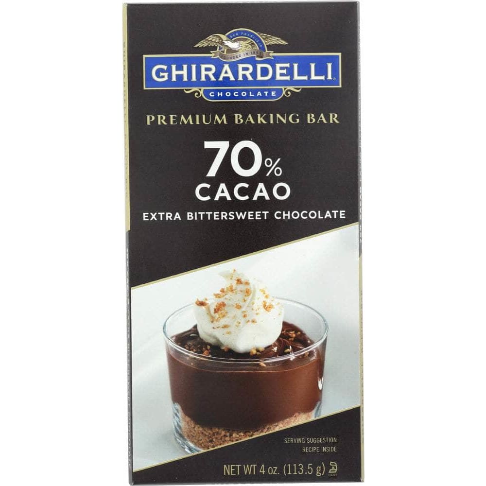 Ghirardelli Ghirardelli Chocolate Baking Bar 70% Extra Bittersweet, 4 oz