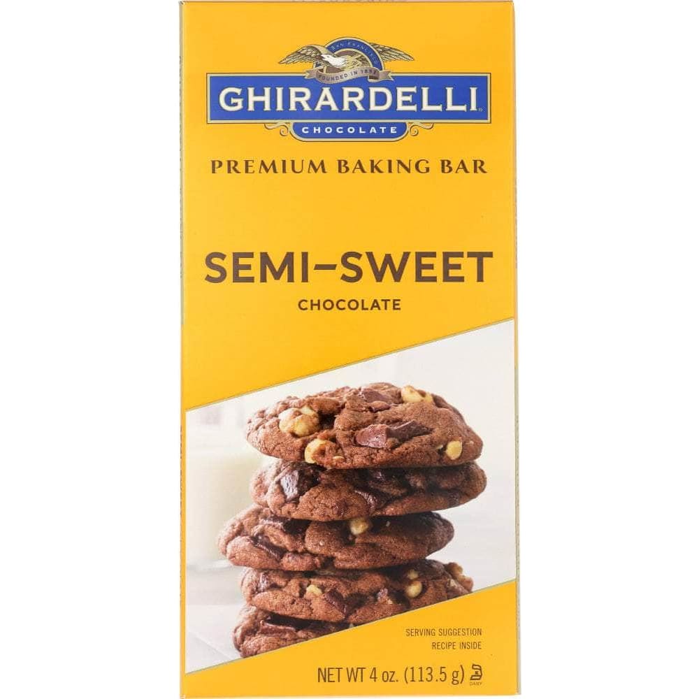 Ghirardelli Ghirardelli Chocolate Baking Bar Semi Sweet, 4 oz