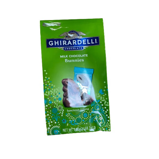 GHIRARDELLI GHIRARDELLI Milk Chocolate Bunnies, Solid Milk Chocolate Bunnies, 5.9 OZ Bag