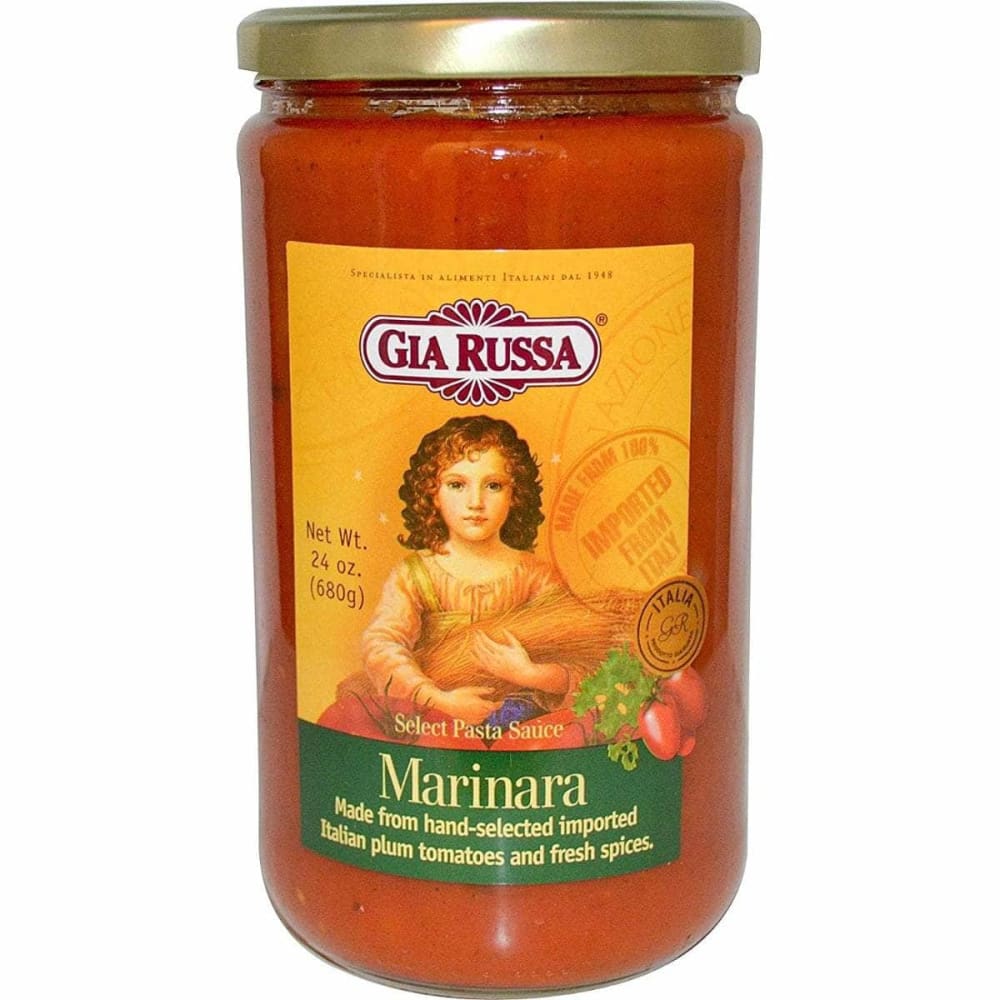 GIA RUSSA Grocery > Pantry > Pasta and Sauces GIA RUSSA Marinara Pasta Sauce, 24 oz