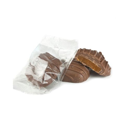Giannios Candy Milk Chocolate Caramels 10lb - Candy/Chocolate Coated - Giannios Candy
