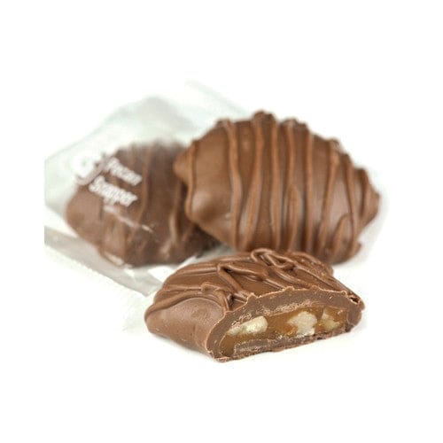 Giannios Candy Milk Chocolate Pecan Snappers 10lb - Candy/Chocolate Coated - Giannios Candy