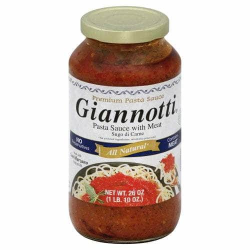 GIANNOTTI Grocery > Pantry > Pasta and Sauces GIANNOTTI: Bolognese Neapolitan Style Sauce, 26 oz