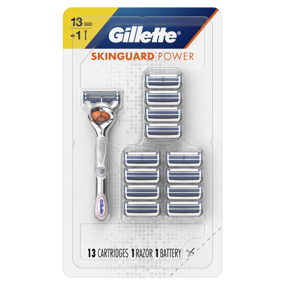 Gillette SkinGuard Power Men’s Razor Handle 13 ct. - Gillette