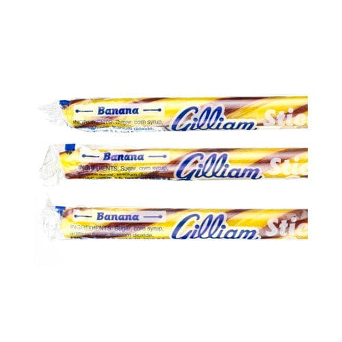 Gilliam Banana Candy Sticks 80ct - Candy/Novelties & Count Candy - Gilliam
