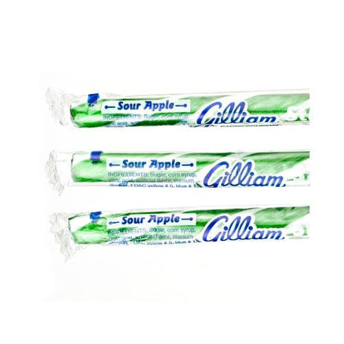 Gilliam Green Apple Candy Sticks 80ct - Candy/Novelties & Count Candy - Gilliam