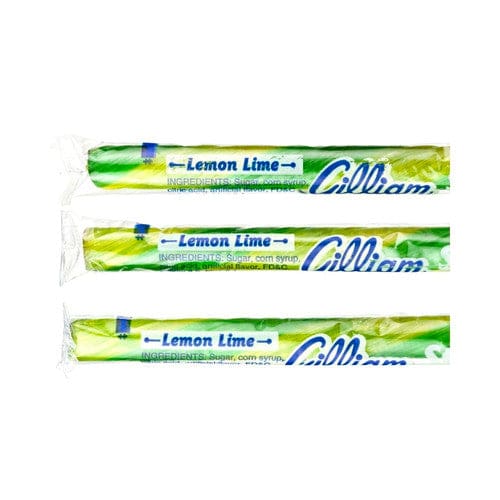 Gilliam Lemon-Lime Candy Sticks 80ct - Candy/Novelties & Count Candy - Gilliam