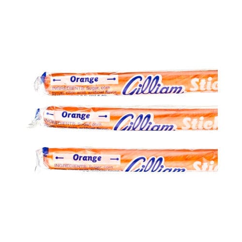 Gilliam Orange Candy Sticks 80ct - Candy/Novelties & Count Candy - Gilliam
