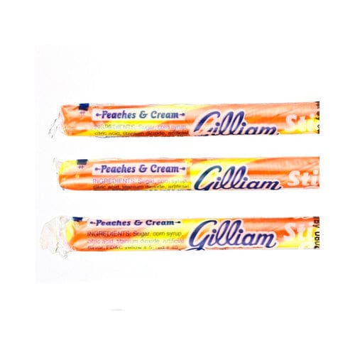 Gilliam Peaches & Cream Candy Sticks 80ct - Candy/Novelties & Count Candy - Gilliam