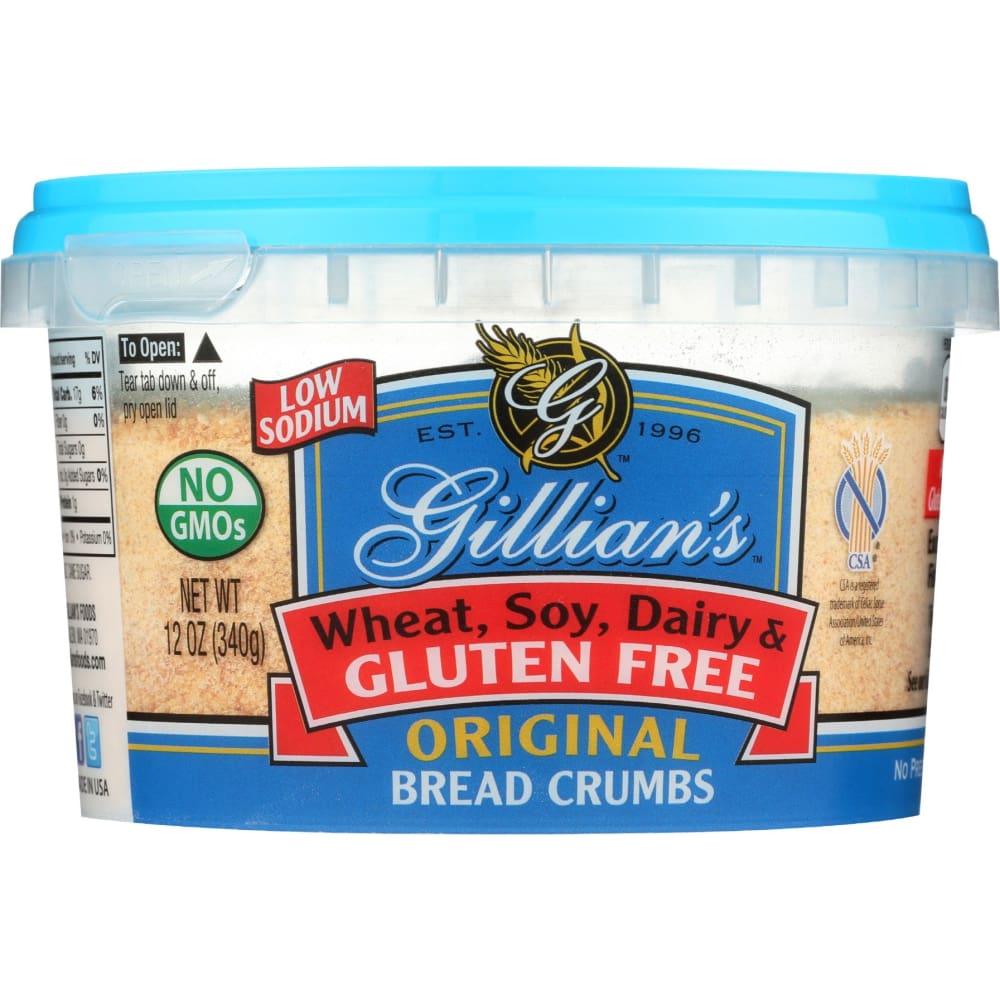 GILLIANS FOODS: Original Bread Crumbs 12 oz - Grocery > Cooking & Baking > Seasonings - GILLIANS FOODS