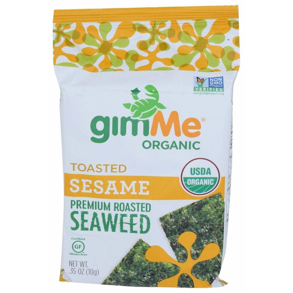 GIMME Gimme Premium Organic Seaweed Toasted Sesame, 0.35 Oz