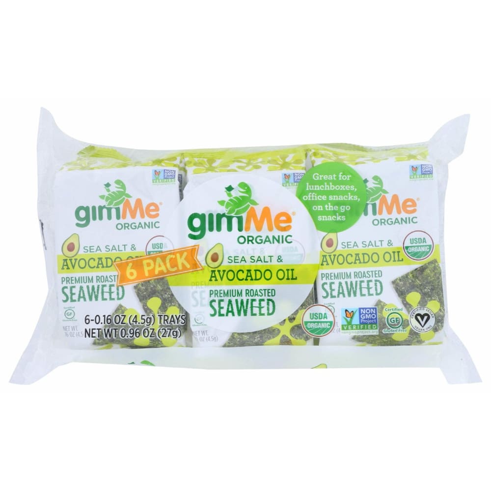 GIMME Gimme Seaweed Ssalt Avo Oil 6Pk, 0.96 Oz