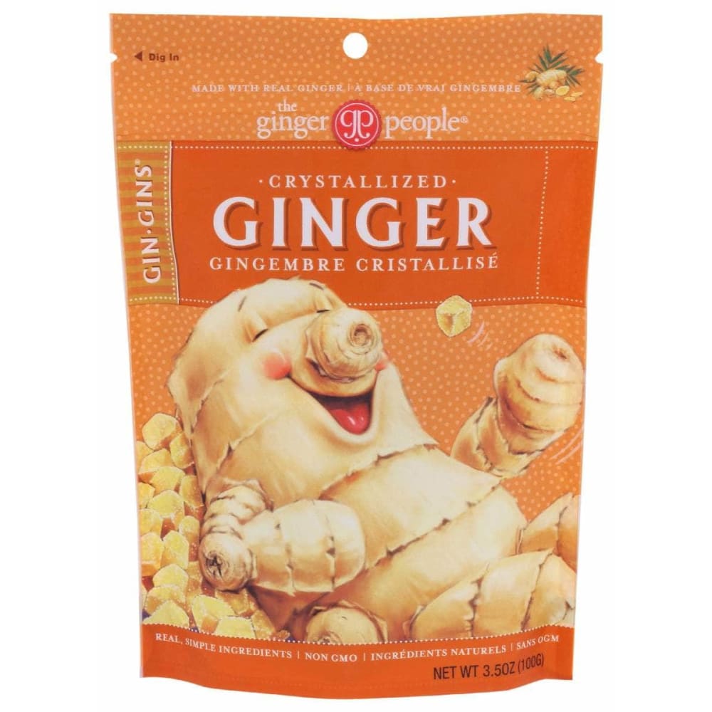 GINGER PEOPLE GINGER PEOPLE Gin Gins Crystallized Ginger, 3.5 oz