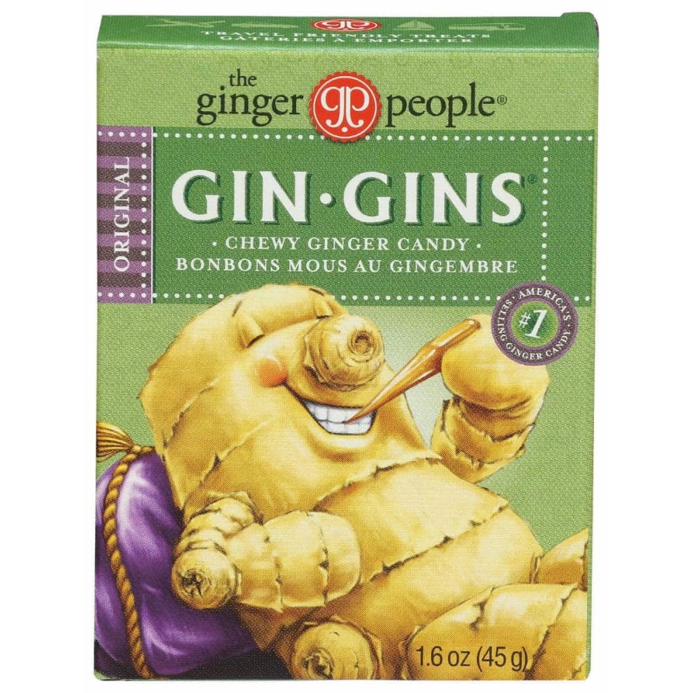 GINGER PEOPLE GINGER PEOPLE Gin Gins Original Ginger Chews, 1.6 oz