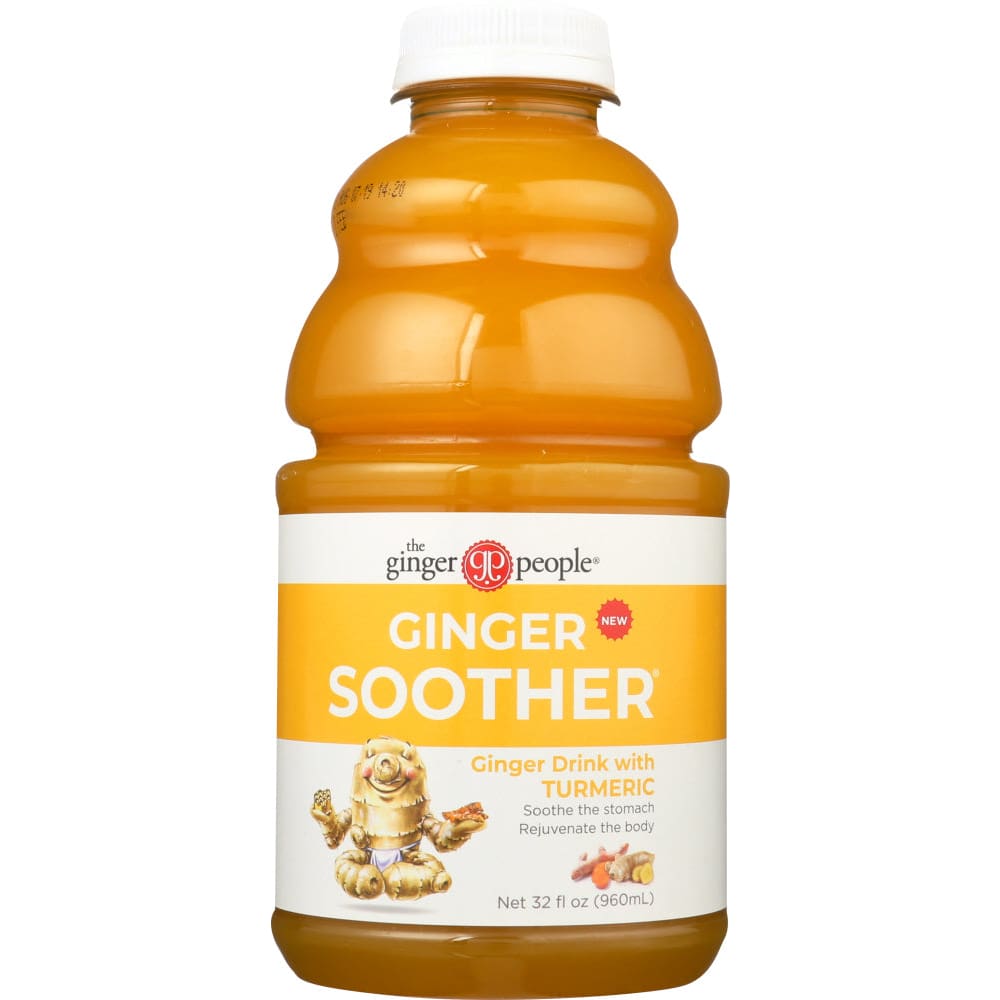 GINGER PEOPLE: Ginger Soother with Turmeric 32 oz (Pack of 3) - Grocery > Beverages > Beverages - THE GINGER PEOPLE