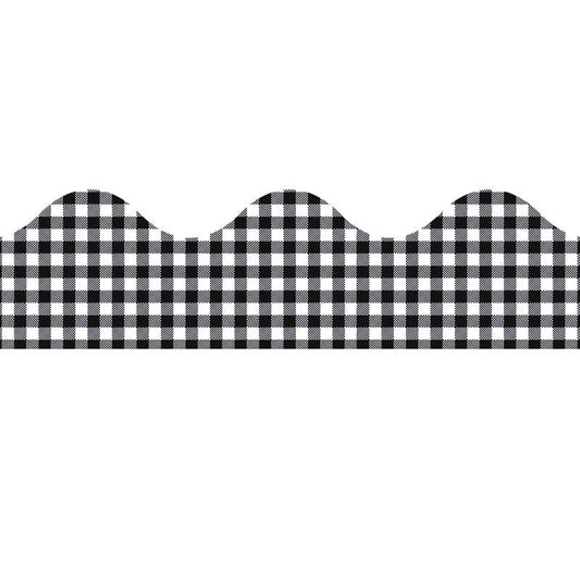 Gingham Extra Wide Deco Trim (Pack of 10) - Border/Trimmer - Eureka