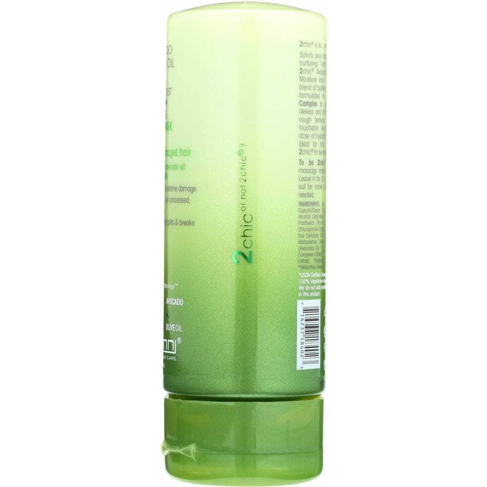 GIOVANNI Giovanni Cosmetics 2Chic Avocado & Olive Oil Ultra Moist Deep Moisture Hair Mask, 5 Oz