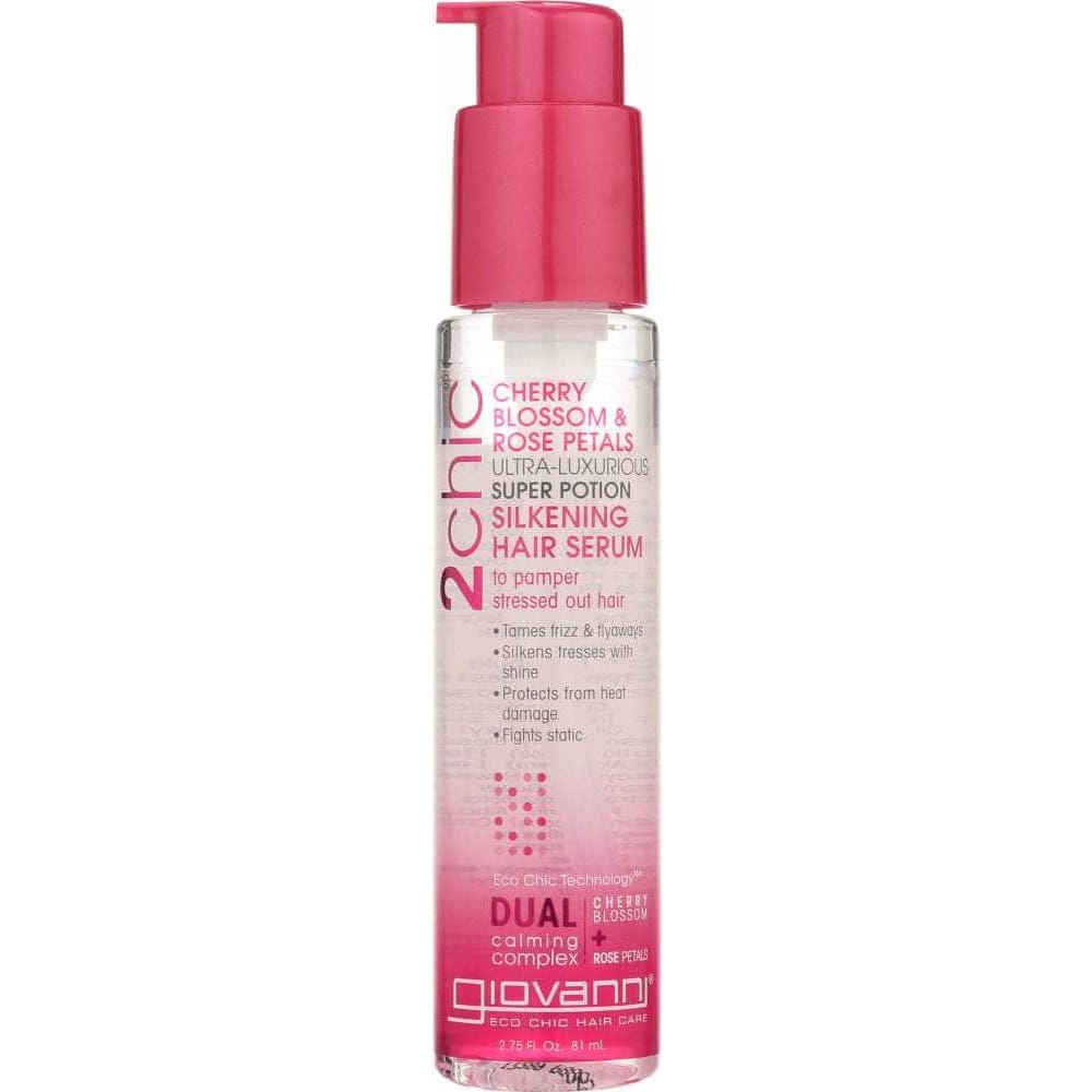 GIOVANNI Giovanni Cosmetics 2Chic Ultra-Luxurious Super Potion Cherry Blossom & Rose Petals, 2.75 Oz
