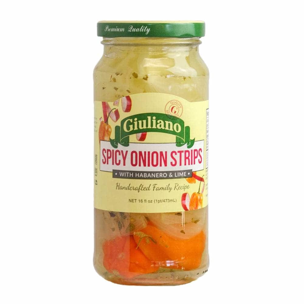 GIULIANO Giuliano Onion Strips Spicy, 16 Oz