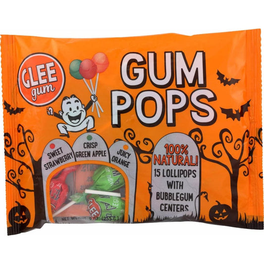 GLEE GUM GLEE GUM Halloween Glee Gum Pops, 15 pc