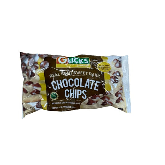 GLick GLick Real Semi-Sweed Dark Chocolate Chips, 9 oz.