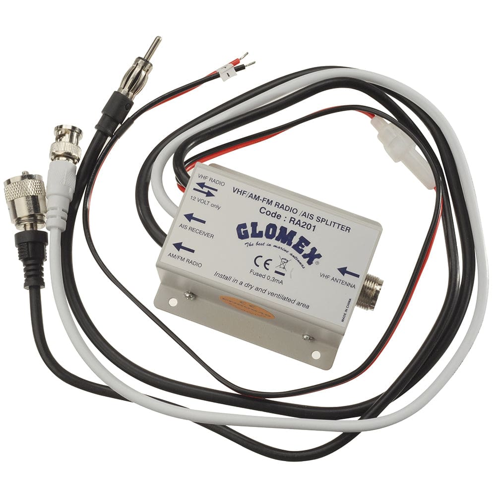 Glomex VHF/ AIS/ Radio Splitter - 12VDC - Communication | Accessories,Communication | Antenna Mounts & Accessories - Glomex Marine Antennas