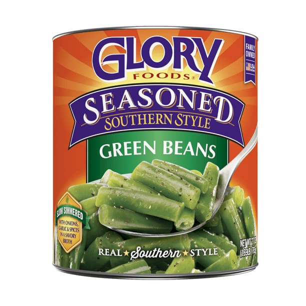 GLORY FOODS GLORY FOODS Seasoned Green Beans, 27 oz