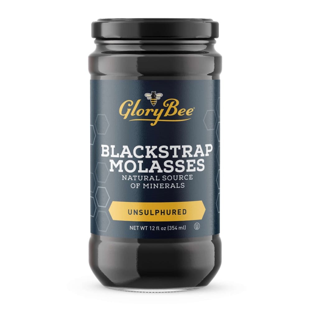 GLORYBEE: Blkstrp Molasses Unsulp 12 oz (Pack of 3) - GLORYBEE