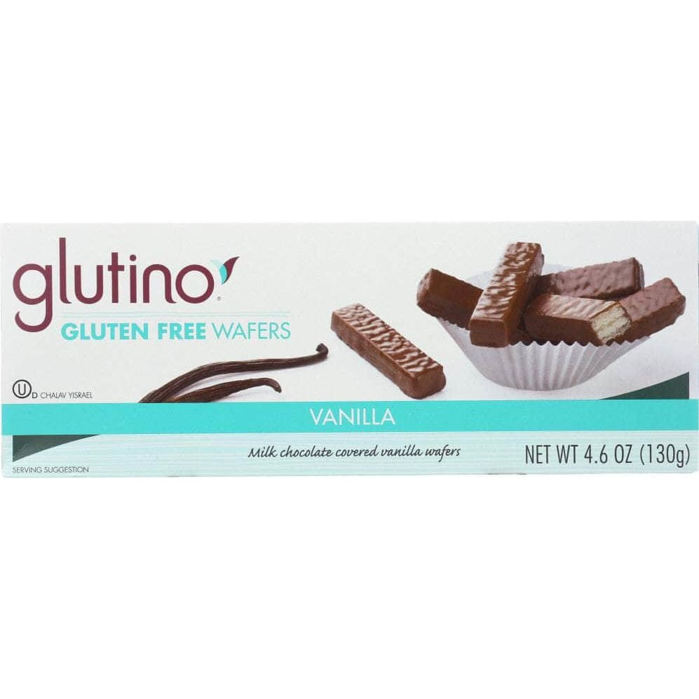 Glutino Glutino Chocolate Coated Vanilla Wafer Cookies, 4.6 oz