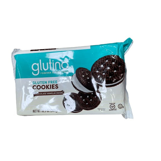 GLUTINO GLUTINO Chocolate Vanilla Creme Cookies, 10.5 oz