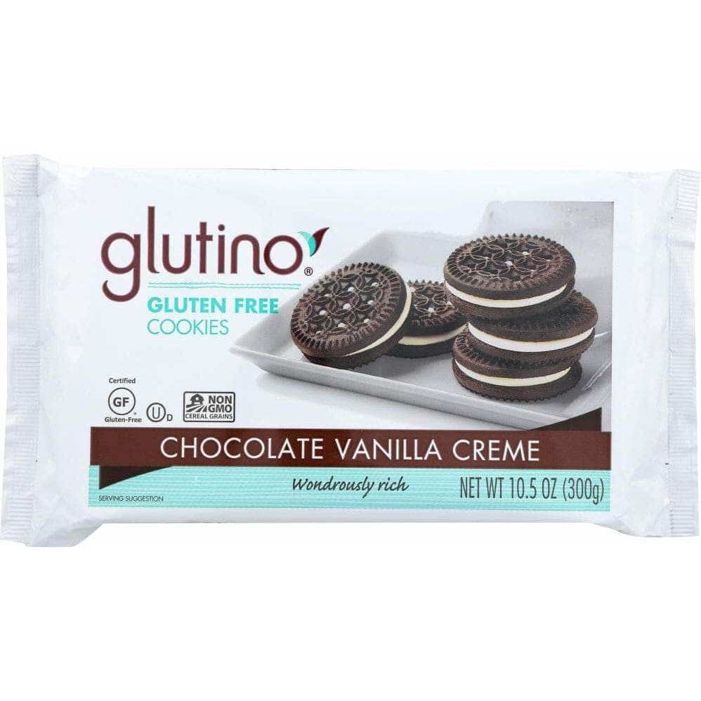 Glutino Glutino Gluten Free Cookies Chocolate Vanilla Creme, 10.6 oz