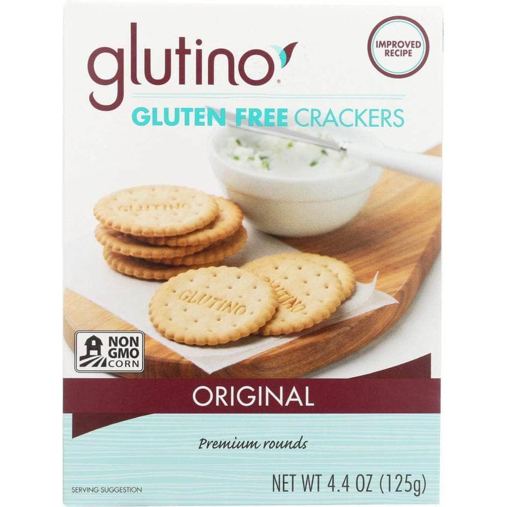 Glutino Glutino Gluten Free Crackers Original, 4.4 oz