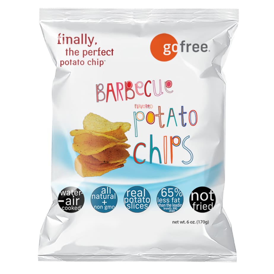 GO FREE: Chips Bbq 6 OZ (Pack of 4) - Potato Chips - GO FREE