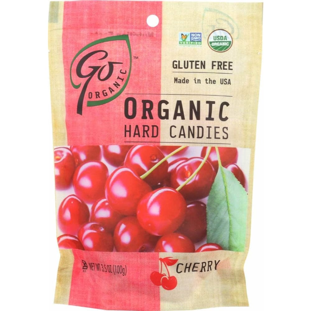 GO ORGANIC Grocery > Chocolate, Desserts and Sweets > Candy GO ORGANIC: Candy Cherry, 3.5 oz