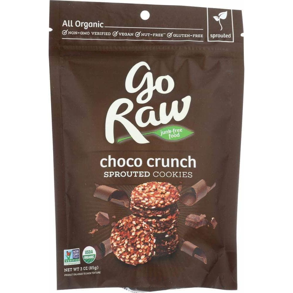 Go Raw Go Raw Cookie Choco Sprouted Organic, 3 oz