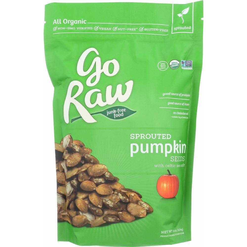 Go Raw Go Raw Organic Sprouted Pumpkin Seeds, 16 oz