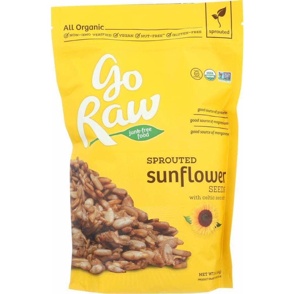 Go Raw Go Raw Organic Sprouted Sunflower Seeds, 16 oz