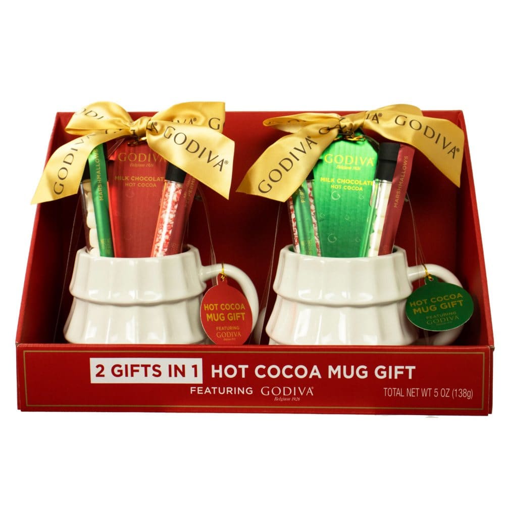 Godiva 2-Gifts-in-1 Hot Cocoa Mug Set - Gift Sets - ShelHealth