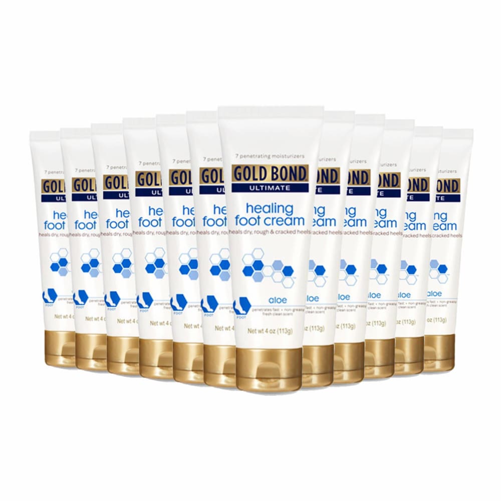 Gold Bond Healing Foot Hand and Body Lotions - 4oz - 12 Pack - Body Lotions & Oils - Gold Bond