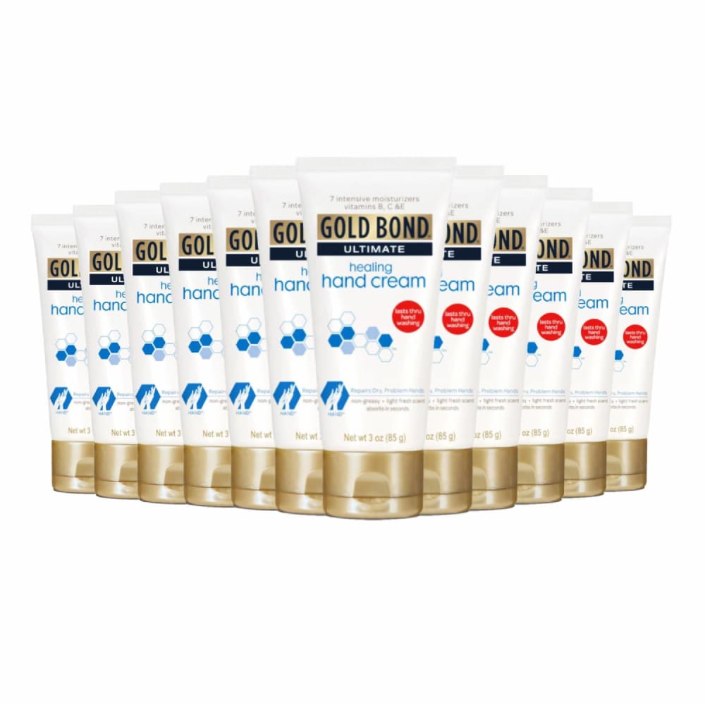 Gold Bond Ultimate Healing Hand Cream - 3oz- 12 Pack - Body Lotions & Oils - Gold Bond