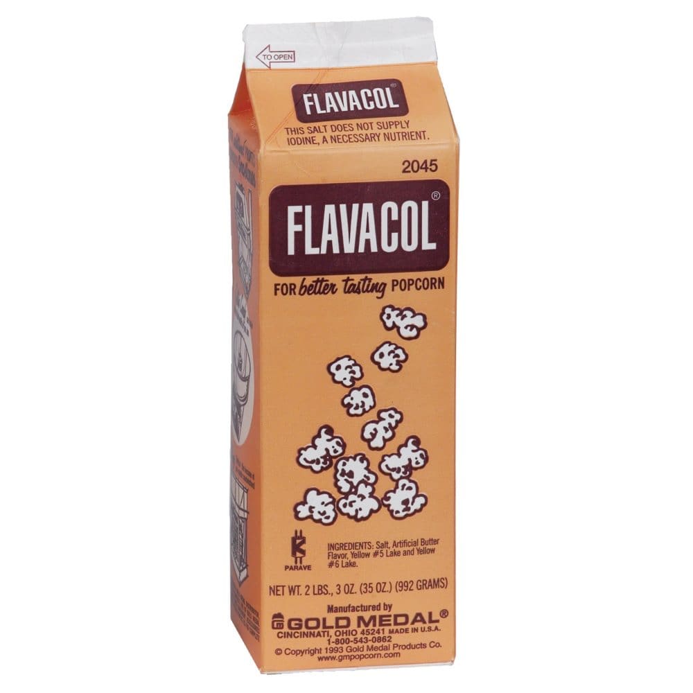 Gold Medal Flavacol Seasoning Salt (35 oz. 12 ct.) - Bulk Snack Foods - Gold