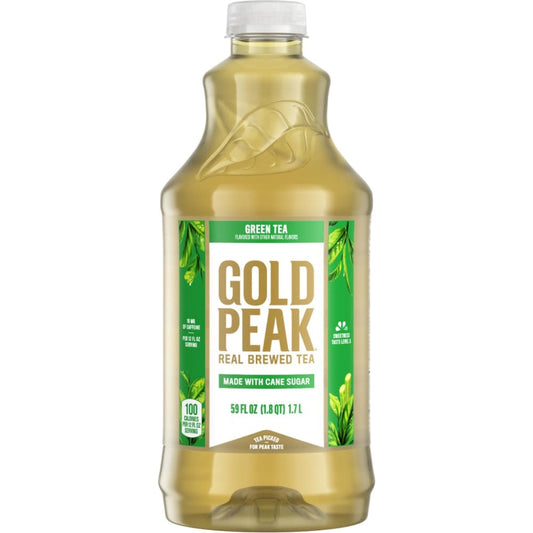 GOLD PEAK: Tea Green 59 FO (Pack of 5) - Grocery > Beverages > Coffee Tea & Hot Cocoa - GOLD PEAK
