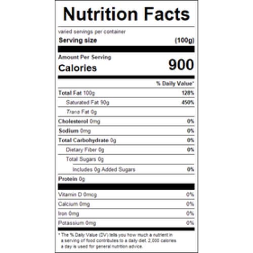 Golden Barrel 76 Degree Coconut Oil 5gal 40lb - Baking/Oils & Shortenings - Golden Barrel