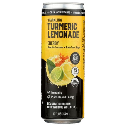 GOLDEN TIGER: Lemonade Org Sprk Trm Enr 12 FO (Pack of 4) - Grocery > Beverages > Energy Drinks - GOLDEN TIGER