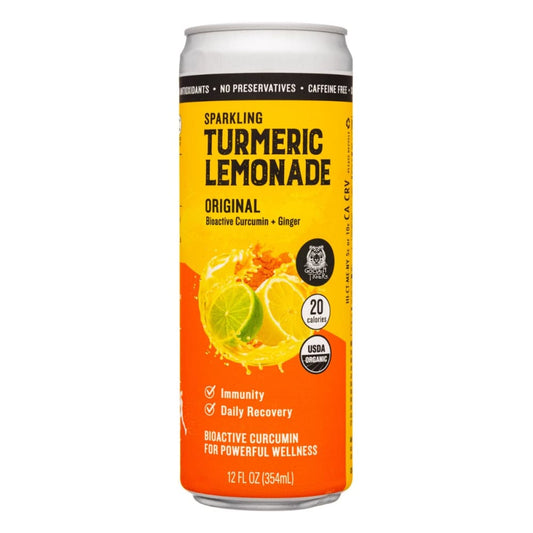 GOLDEN TIGER: Original Turmeric Lemonade 12 fo (Pack of 6) - Grocery > Beverages > Sodas - GOLDEN TIGER