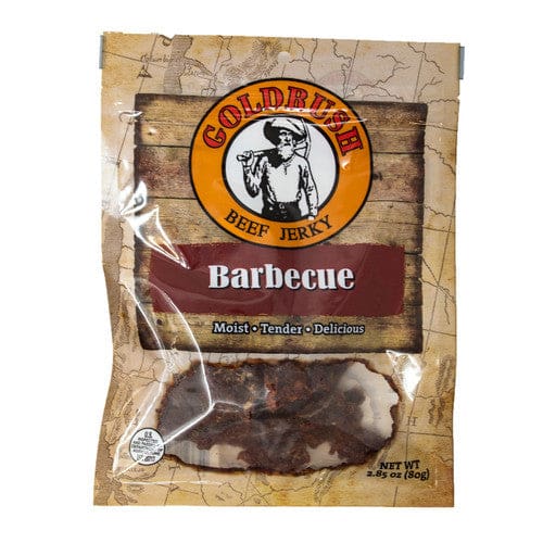 Goldrush Barbecue Beef Jerky 2.85oz (Case of 12) - Snacks/Meat Snacks - Goldrush