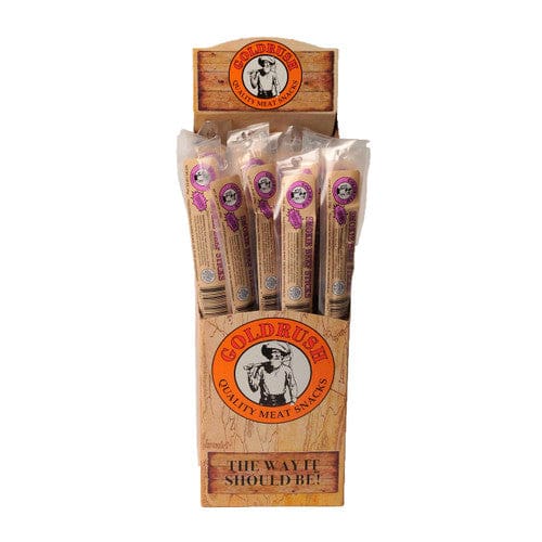 Goldrush Habanero Chipotle Smokie Beef Sticks Individually Wrapped 24ct (Case of 2) - Snacks/Meat Snacks - Goldrush