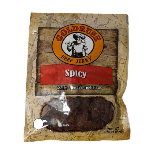 Goldrush Spicy Beef Jerky 2.85oz (Case of 12) - Snacks/Meat Snacks - Goldrush