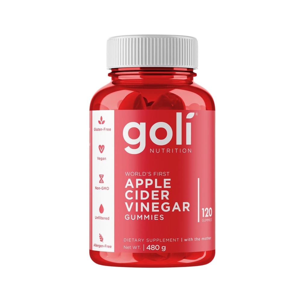 Goli Apple Cider Vinegar Gummies 120 ct. - Home/Health & Beauty/Vitamins & Supplements/Specialty Supplements & Vitamins/ - Unbranded