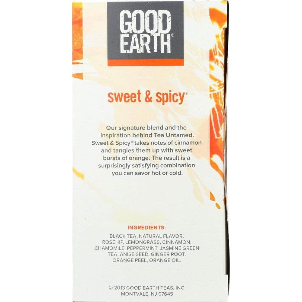 Good Earth Good Earth Herbal & Black Tea Blend Original Sweet And Spicy, 18 bg